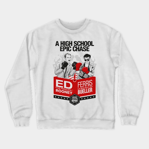 Ferris versus Rooney Crewneck Sweatshirt by Gustha Store